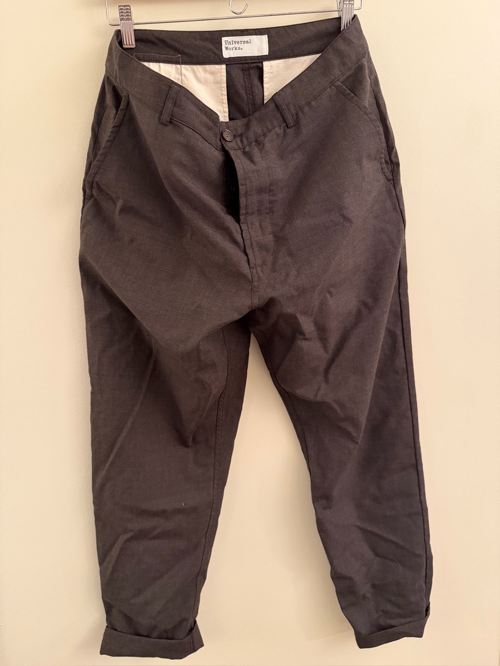 Universal Men's dark Brown Tropical Suiting Pants